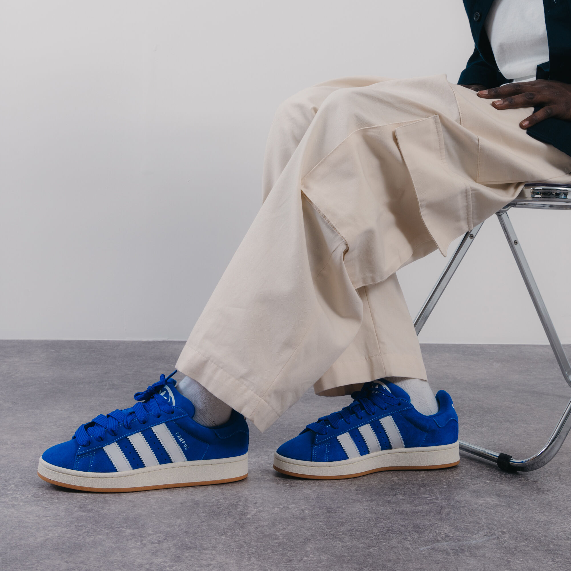 Adidas campus femme outlet bleu