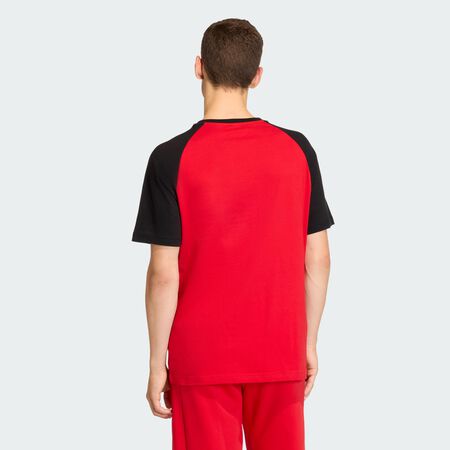 ADIDAS ORIGINALS T-SHIRT BANDES POITRINE Aurora Onix / Black HOMME