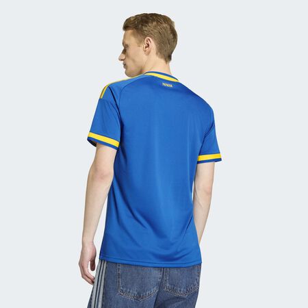 ADIDAS PERFORMANCE Maillot Ext&eacute;rieur Ukraine 26 Glow Blue HOMME