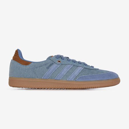ADIDAS ORIGINALS samba SAMBA OG DENIM BLUE/BROWN MEN