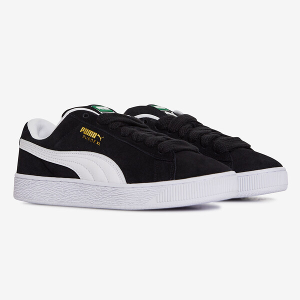 PUMA SUEDE XL SNEAKERS HOMME NOIR/BLANC LACETS - Main Image