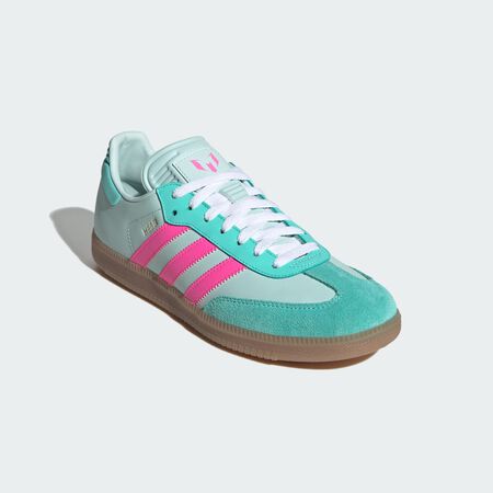 ADIDAS PERFORMANCE Chaussure Samba Messi Halo Mint / Lucid Pink / Gum HOMME