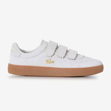 LACOSTE BASESHOT STRAP BEIGE FEMME