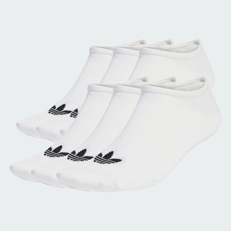 ADIDAS ORIGINALS Liner Socks 6 Pairs White / White / White UNISEX