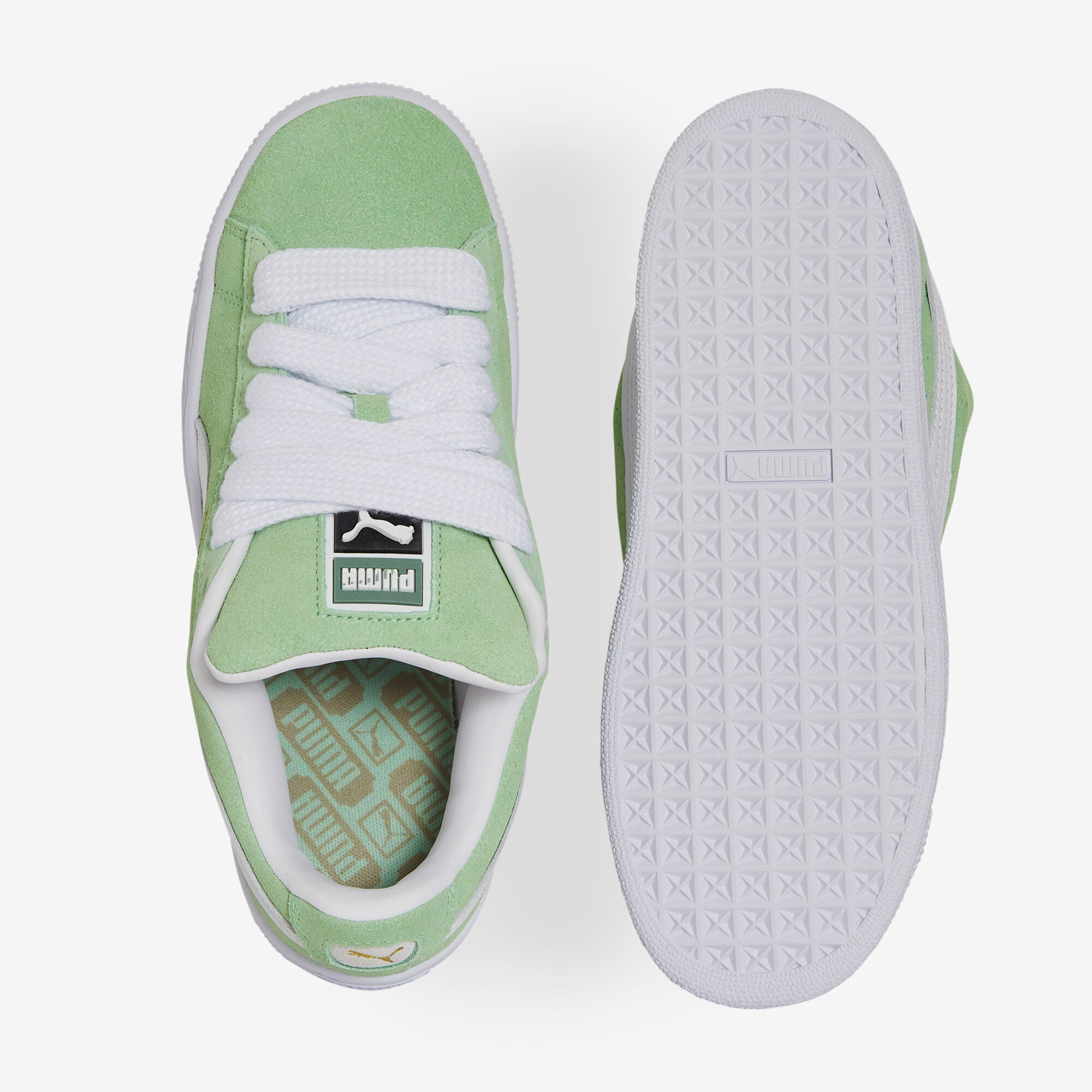 Puma suede deals femme vert menthe