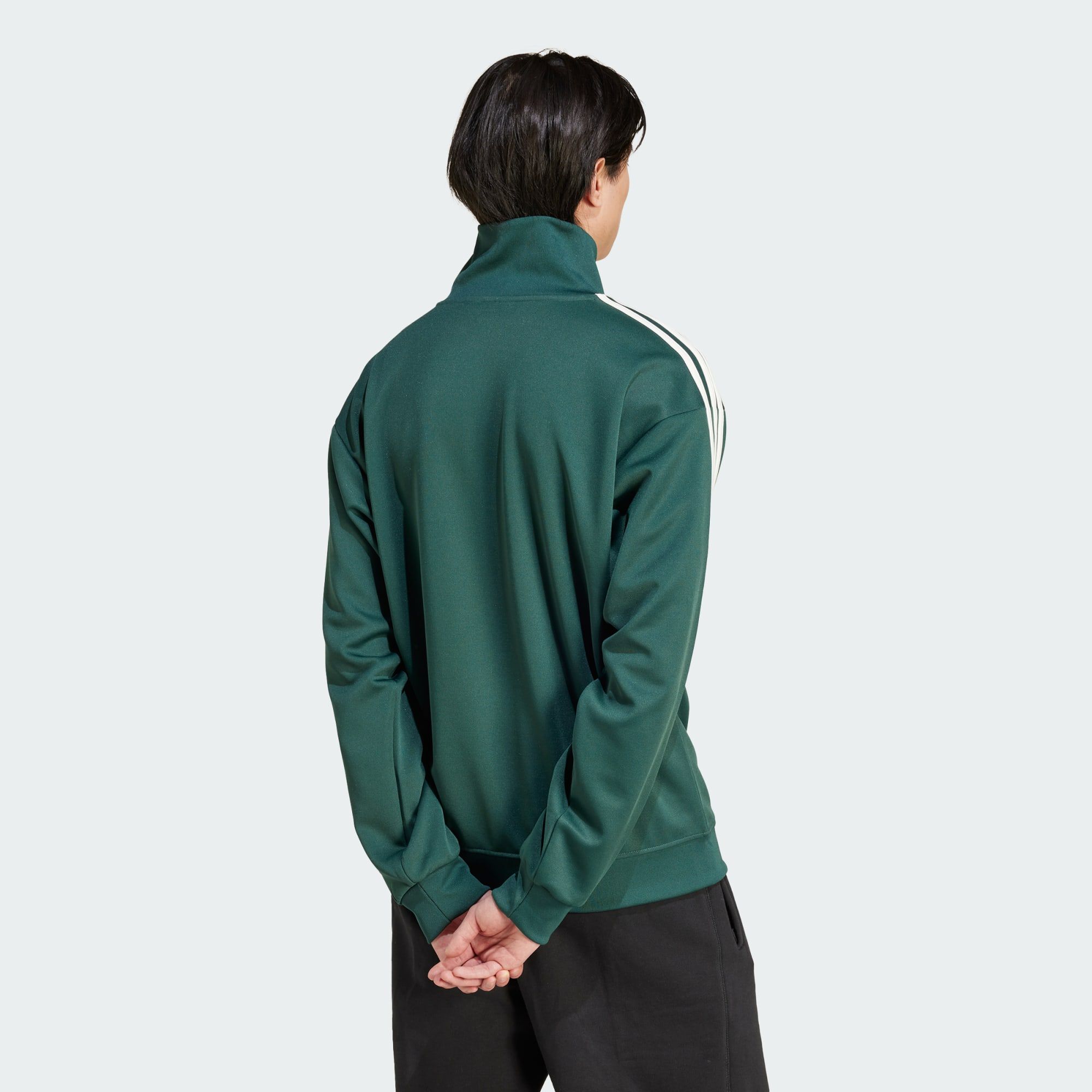 ADIDAS ORIGINALS Adicolor Funnel Neck Track Top Mineral Green - JACKETS MEN  | Courir.com