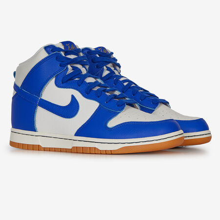 NIKE dunk DUNK HIGH SE BLANC/BLEU HOMME