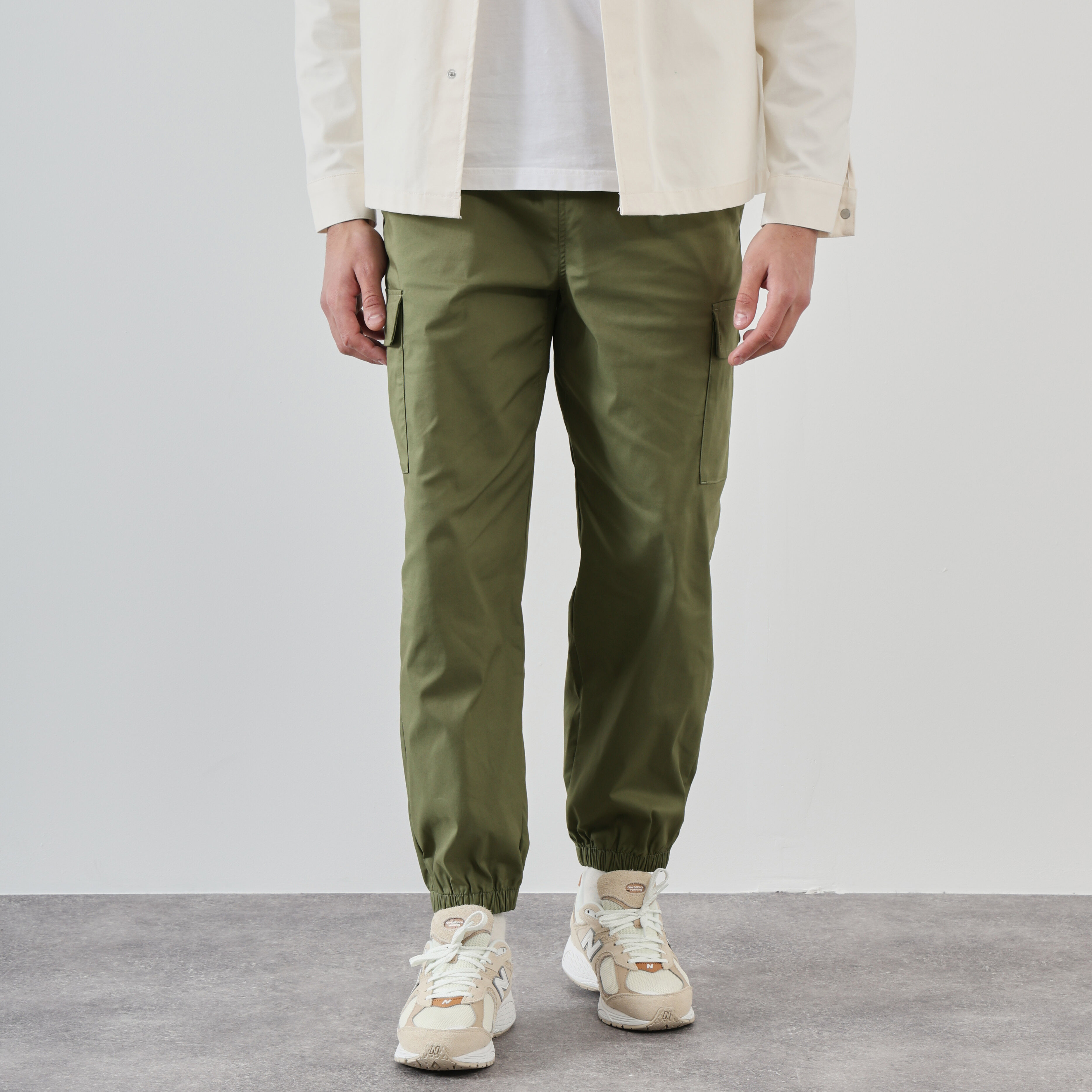 Baskets V tements Streatwear NEW BALANCE KAKI pour HOMME