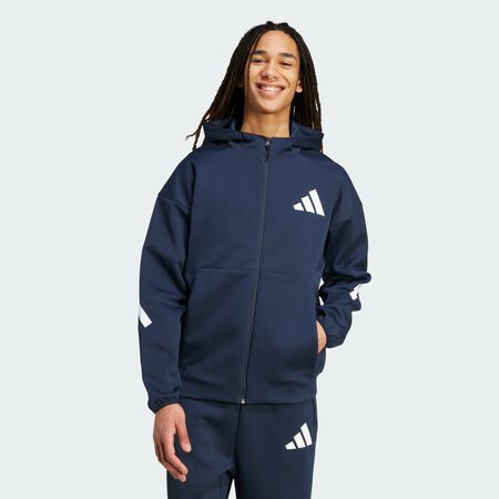 Nouvelle veste de survêtement à capuche entièrement zippée Z.N.E. : Aurora Ink
