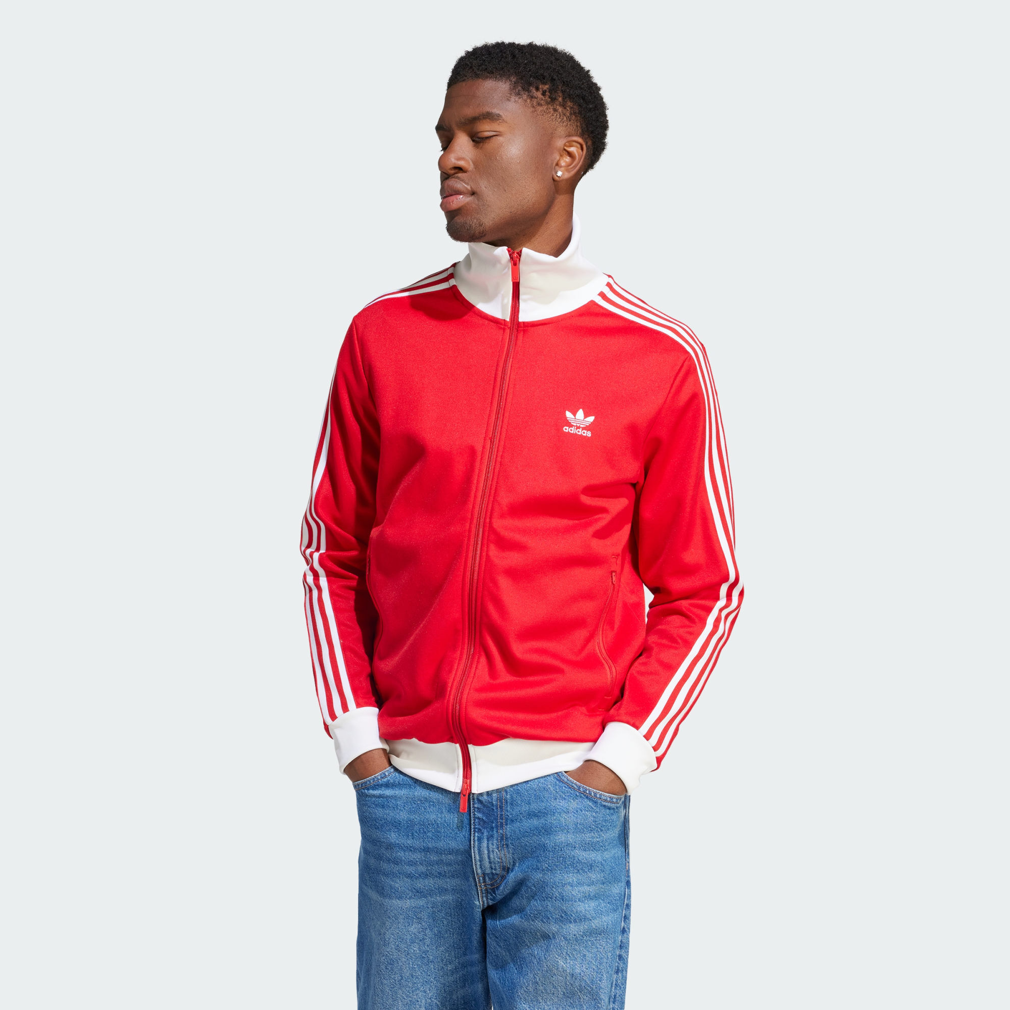 Men's adicolor beckenbauer track jacket clearance