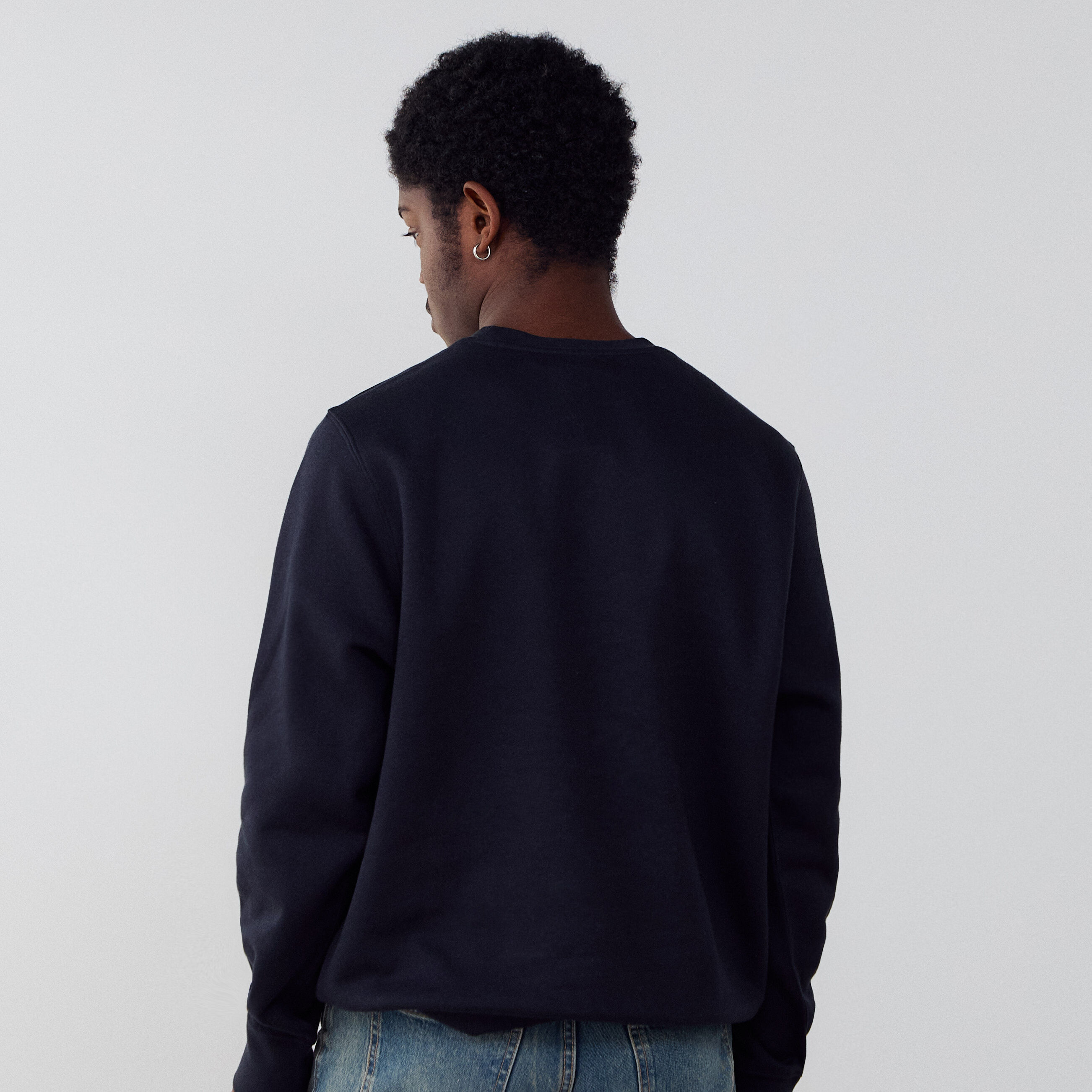 Sweat Crew Club Dt Incolore - vue 6