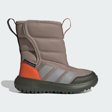 ADIDAS ORIGINALS Winterplay Shoes Kids Blanch Cargo / Matte Silver / Semi Impact Orange TODDLERS