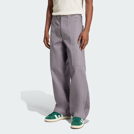 ADIDAS ORIGINALS Premium Essentials Twill Cargo Pants Trace Grey MEN