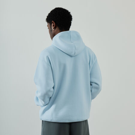 NEW BALANCE HOODIE SMALL LOGO SKY BLUE MEN