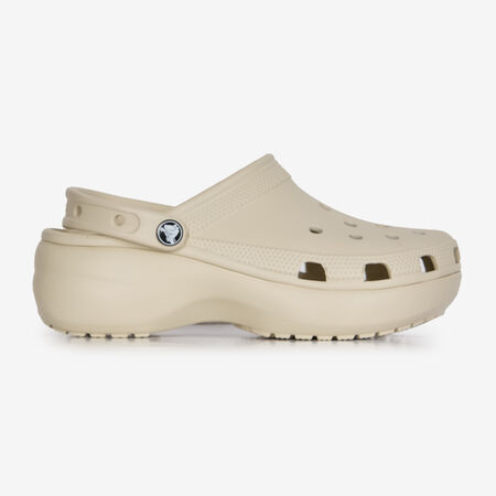 CROCS CLASSIC PLATFORM CLOG BLANC FEMME