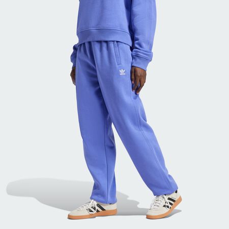 ADIDAS ORIGINALS Essentials Fleece Loose Joggers Semi Cobalt Blue WOMEN