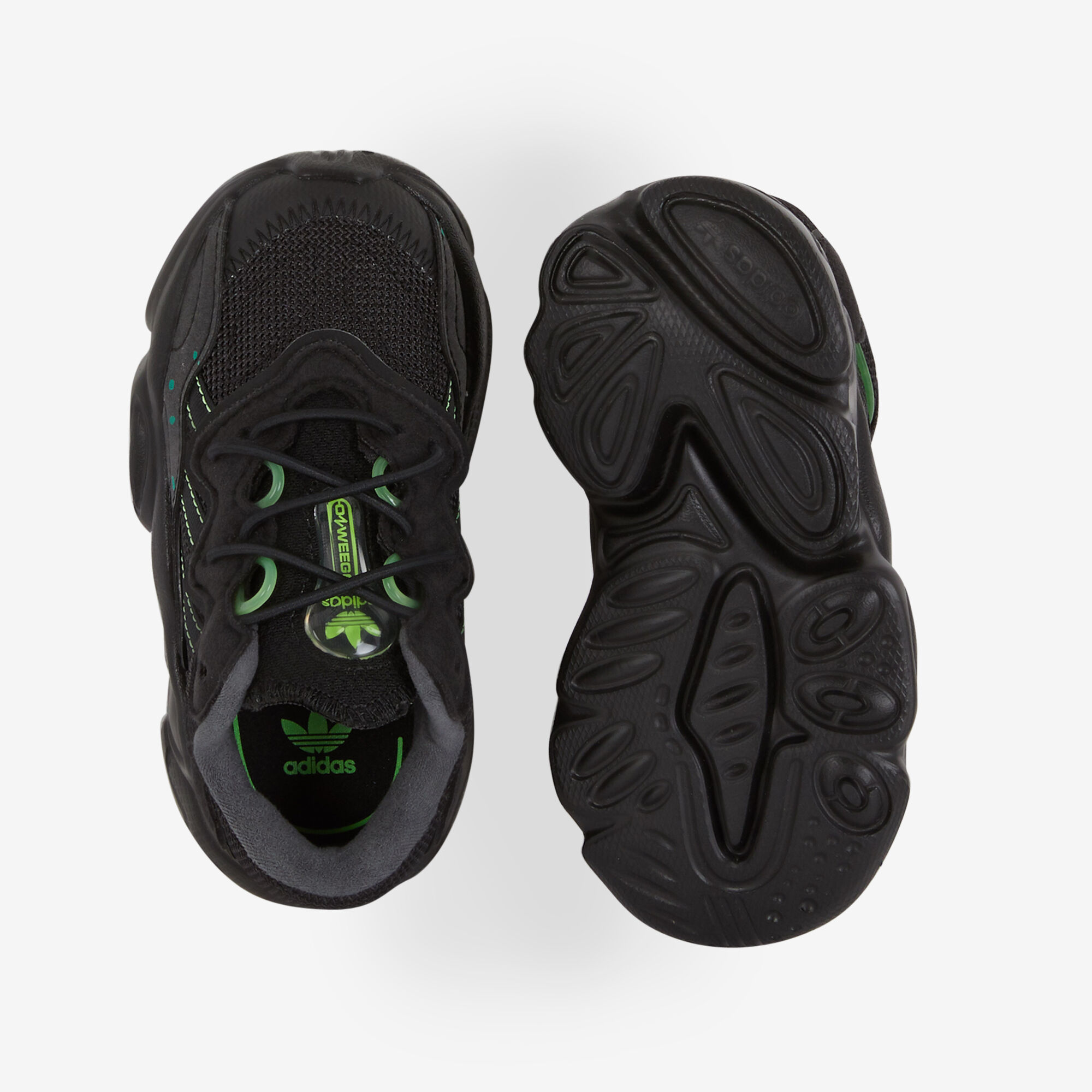 ADIDAS ORIGINALS OZWEEGO EL NOIR VERT SNEAKERS ENFANT Courir