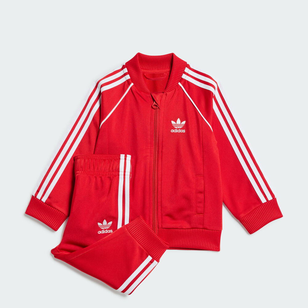 ADIDAS ORIGINALS Adicolor SST Track Suit Kids Better Scarlet