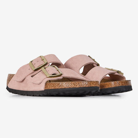 BIRKENSTOCK arizona ARIZONA SUEDE LIGHT ROSE ROSE FEMME