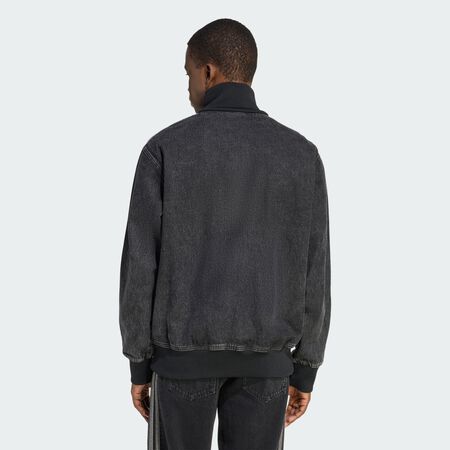 ADIDAS ORIGINALS JACKET FZ FIREBIRD DENIM NOIR HOMME