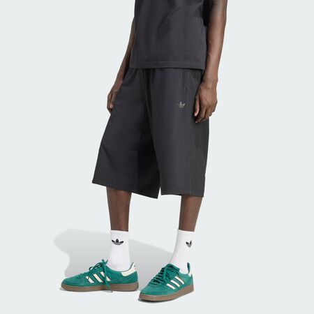 ADIDAS ORIGINALS Short Firebird Oversized Nylon Black HOMME