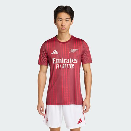 ADIDAS PERFORMANCE Maillot d&rsquo;&eacute;chauffement Arsenal FC 26 Team Coll Burgundy 2 / Pure Ruby HOMME