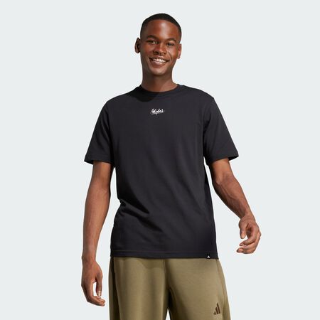 ADIDAS ORIGINALS Lounge Still Life Lemons Graphic Tee Black MEN