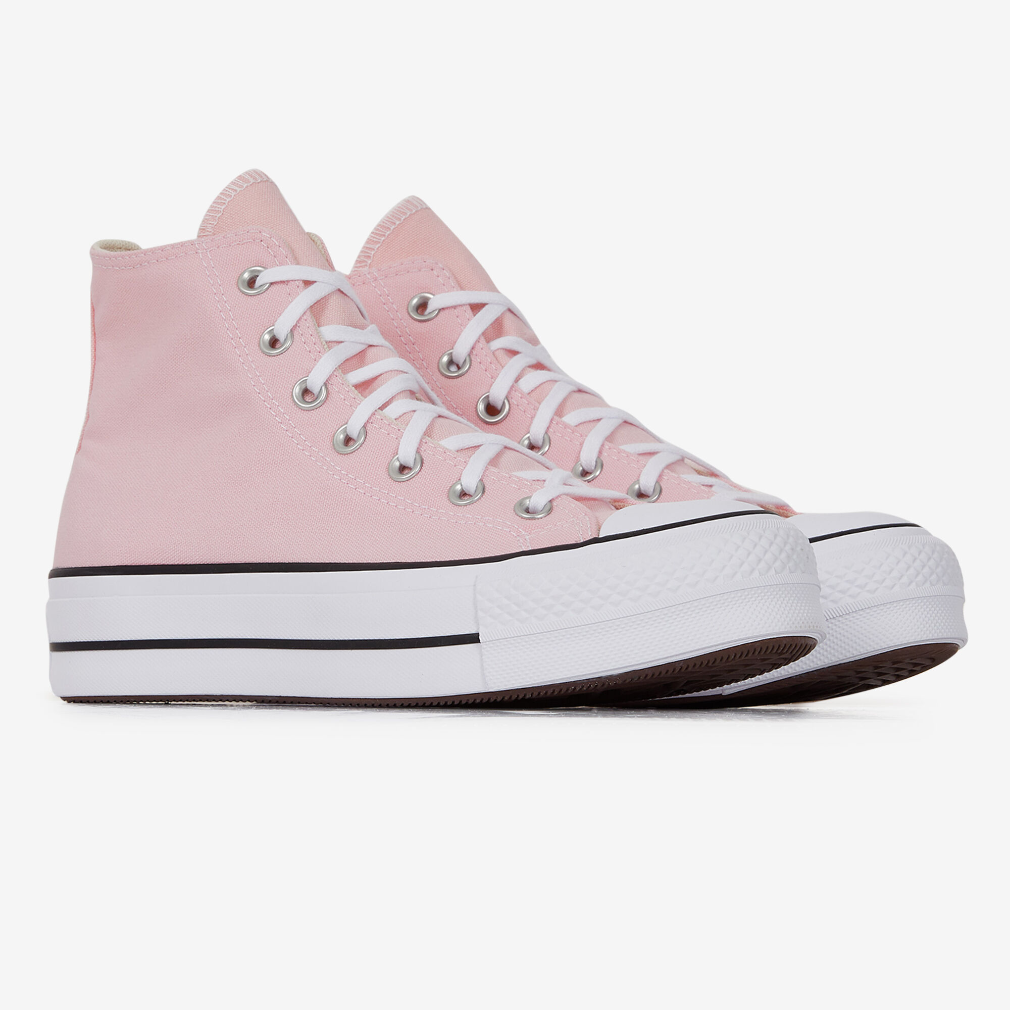 Converse rose shop plateforme