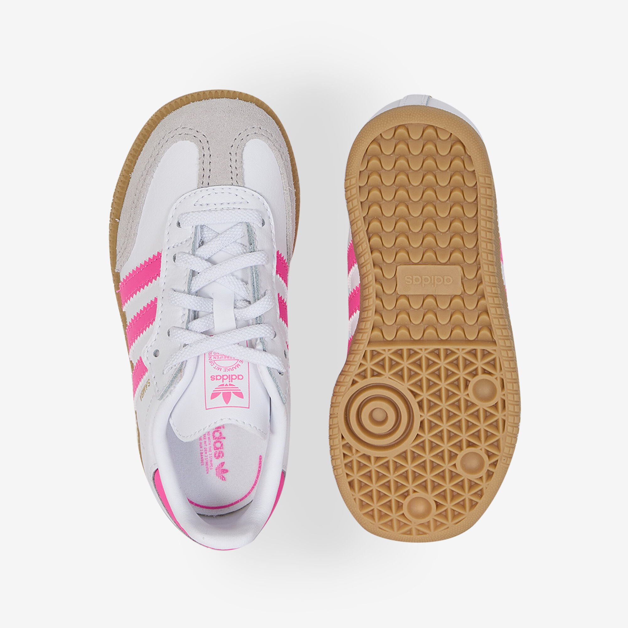 Samba Og Cf  Blanc/rose   - Bébé -