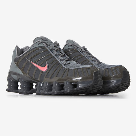 NIKE shox SHOX TL GREY/RED MEN