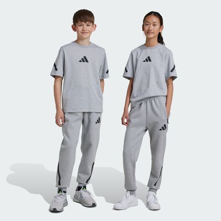 ADIDAS SPORTSWEAR adidas Z.N.E. Tapered-Leg Pants Kids Medium Grey Heather / Black JUNIOR