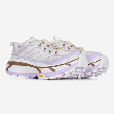 HOKA MAFATE THREE2 BEIGE/VIOLET FEMME