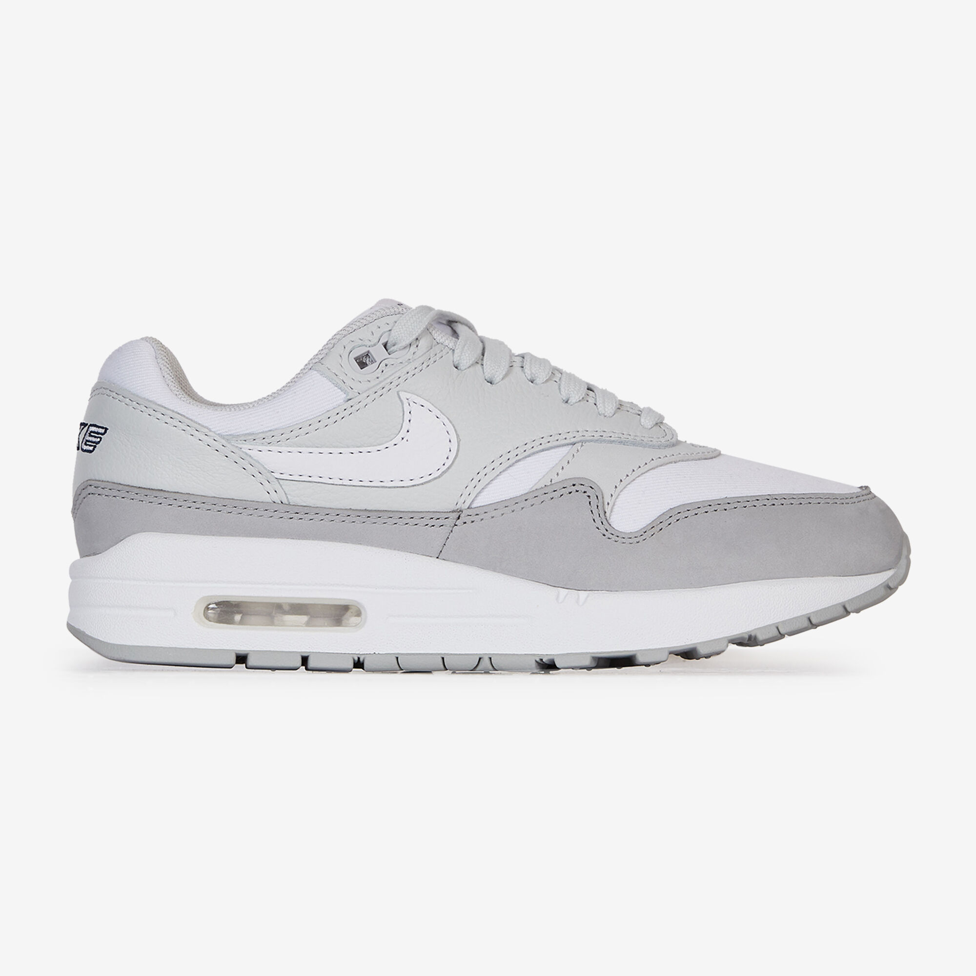 Nike air max 1 blanc gris top