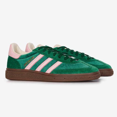 ADIDAS ORIGINALS spezial HANDBALL SPEZIAL VELVET GREEN/PINK WOMEN