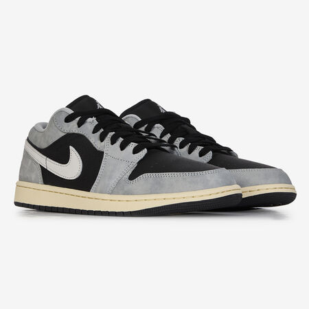 JORDAN AIR JORDAN 1 LOW BLACK/GREY MEN
