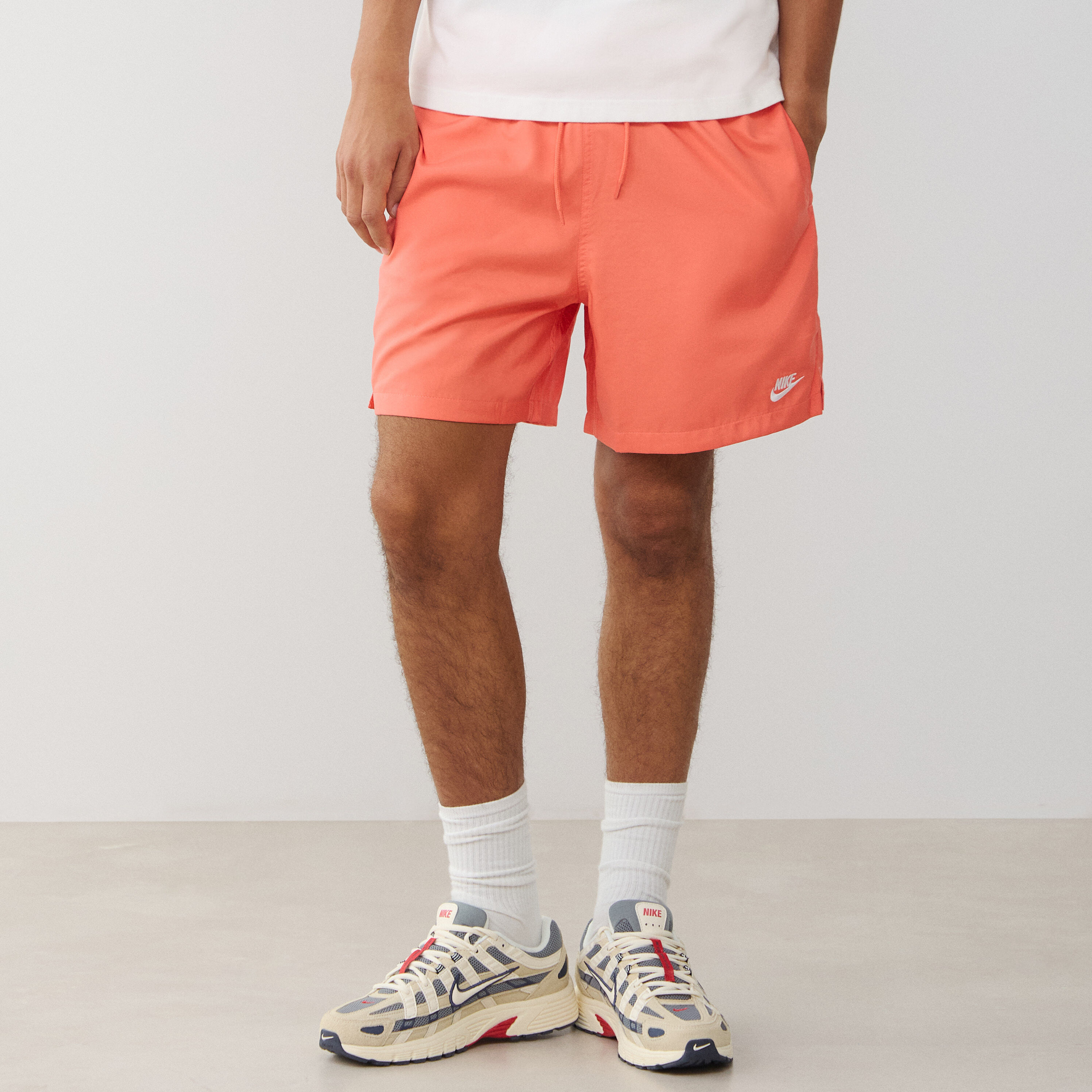 Short Club Woven Flow  Corail