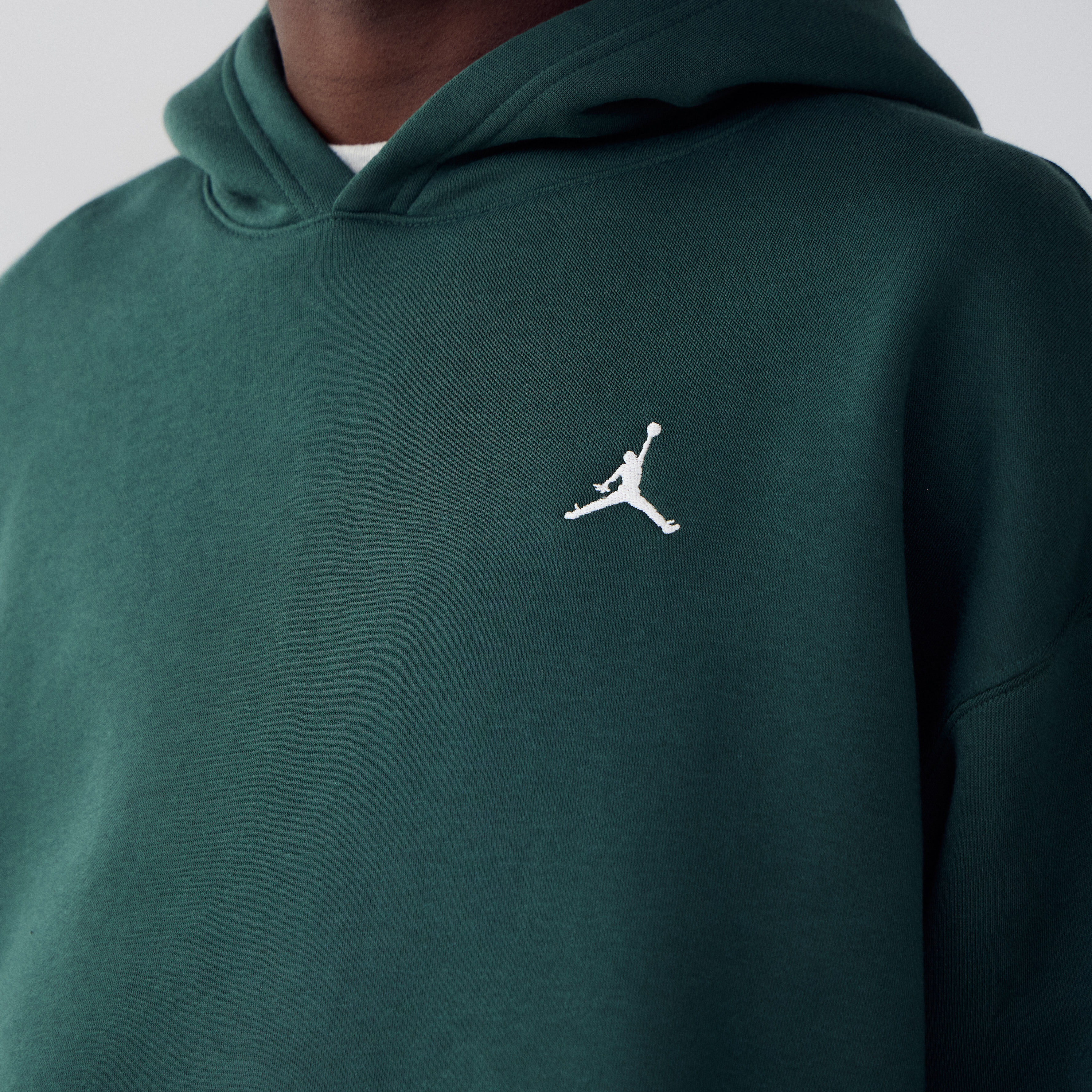 Hoodie Brooklyn Oversized  Vert/beige