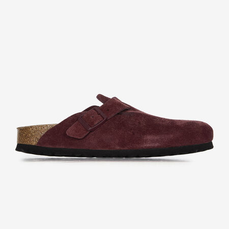 BIRKENSTOCK boston BOSTON SUEDE VARSITY BORDEAUX FEMME