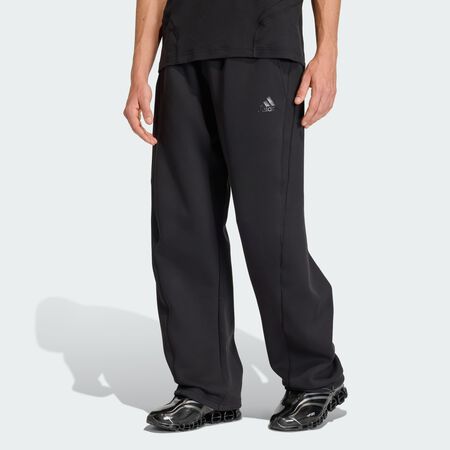 PANTALON SPACER CUTLINE OPEN HEM : Black