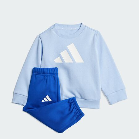 ADIDAS SPORTSWEAR Essentials Joggers Kids Glow Blue / White TODDLERS