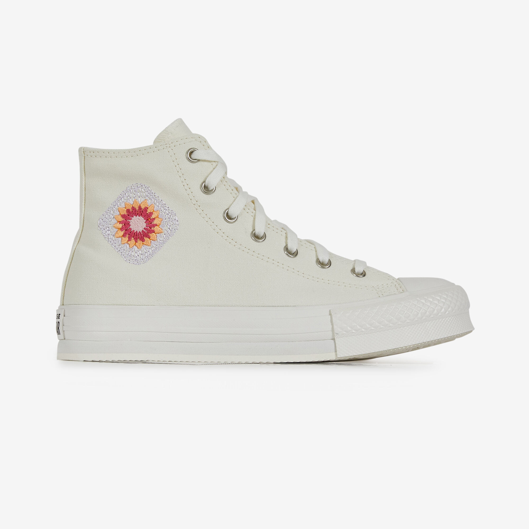 CONVERSE CHUCK TAYLOR ALL STAR EVA LIFT HI FESTIV OFF WHITE MULTICOLOURED SNEAKERS KIDS Courir
