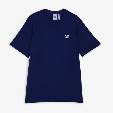 ADIDAS ORIGINALS TEE SHIRT ESSENTIAL MARINE/BLANC HOMME