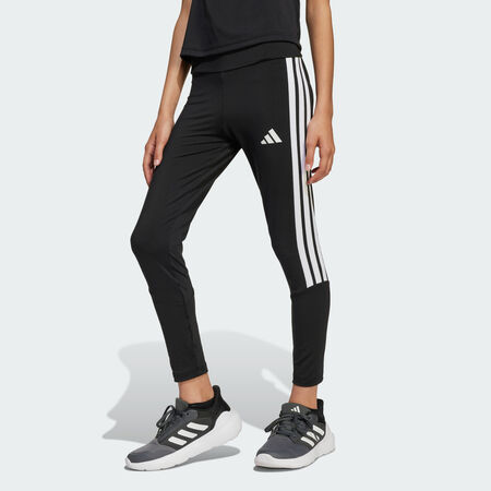 ADIDAS PERFORMANCE Train Essentials 3-Stripes Leggings Kids Black / White JUNIOR