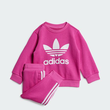 ADIDAS ORIGINALS Ensemble haut ras-du-cou enfants Semi Lucid Fuchsia CADET