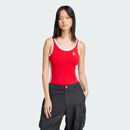 ADIDAS ORIGINALS Body 3 bandes Adicolor Better Scarlet FEMME