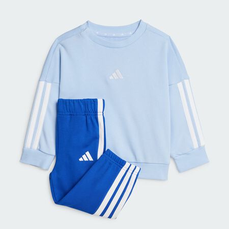 ADIDAS SPORTSWEAR Ensemble sportswear Essentials Enfants Glow Blue / White CADET