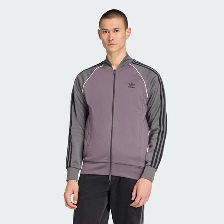 Adicolor Classics SST Track Jacket : Grey Strata / Black
