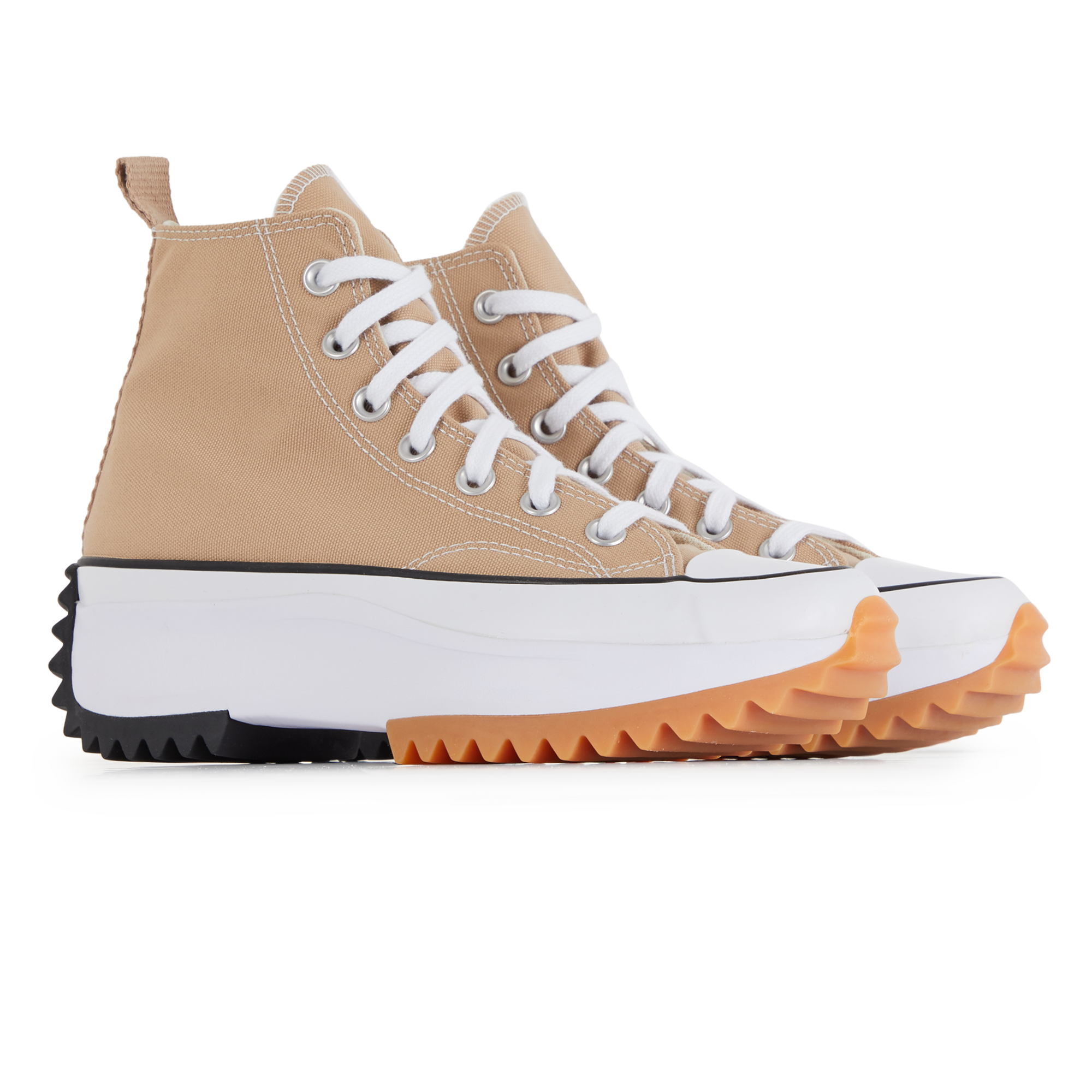 converse femme run star hike blanche