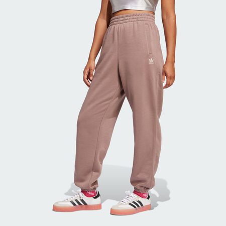 ADIDAS ORIGINALS Pantalon ample molleton Essentials Trace Brown FEMME