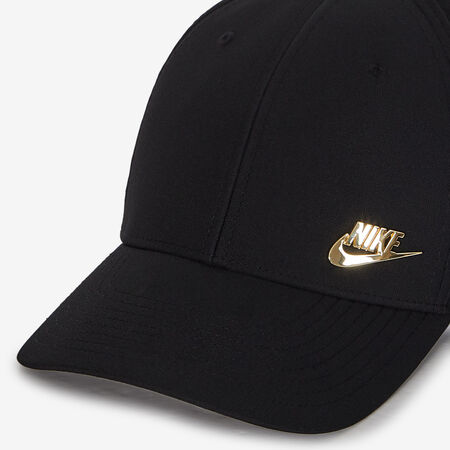 NIKE CASQUETTE METAL SWOOSH NOIR/OR HOMME